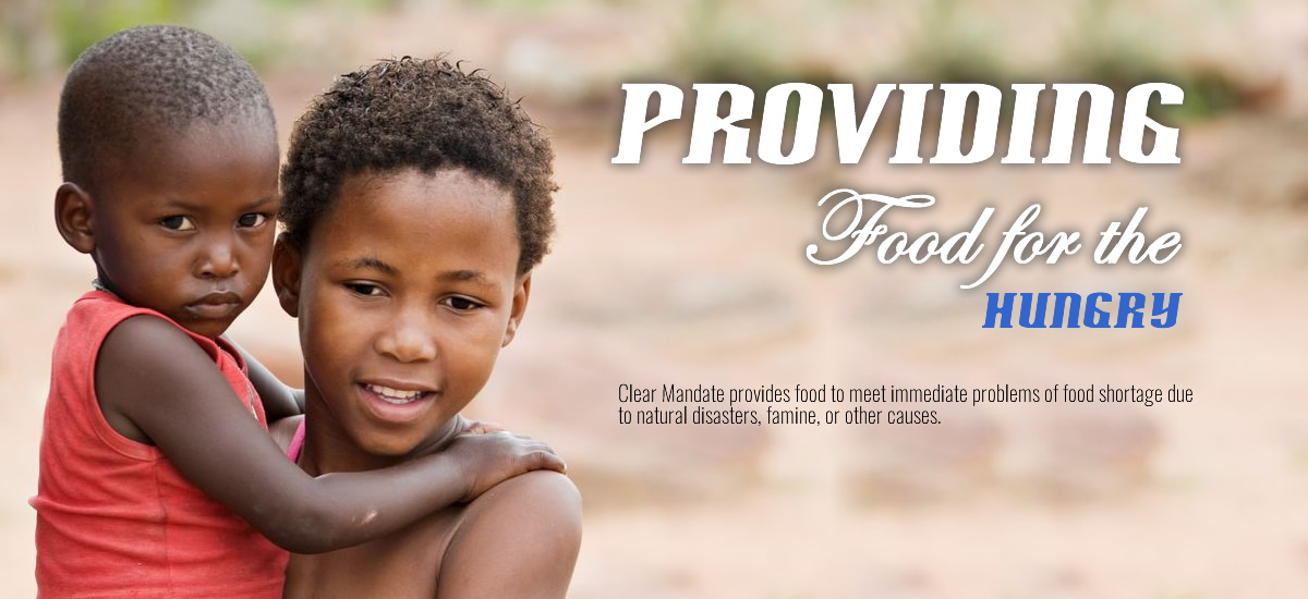 Providing food for the hungry