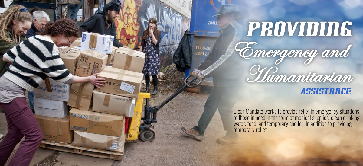 Providing Emergency and Humanitarian Assistance